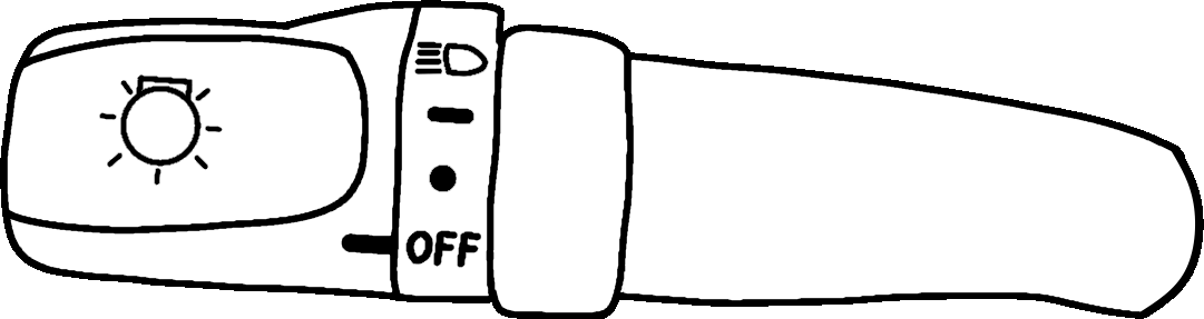 Light switch positions used by the Pop-up Controller V10 guide.